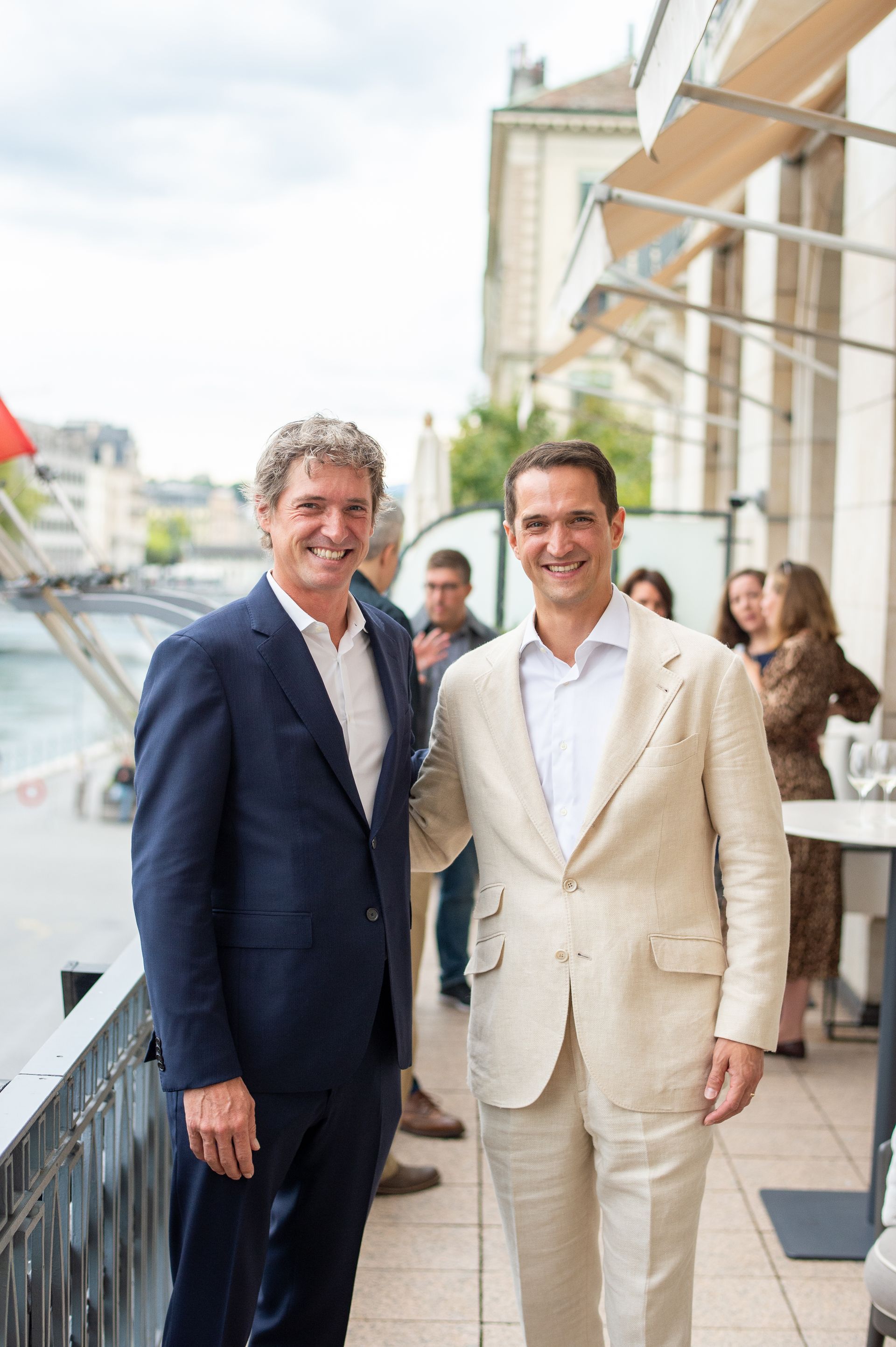 Petro-Logistics President Mark Gerber and CEO Daniel Gerber celebrate as they prepare to lead the company to its half-century mark in 2030.